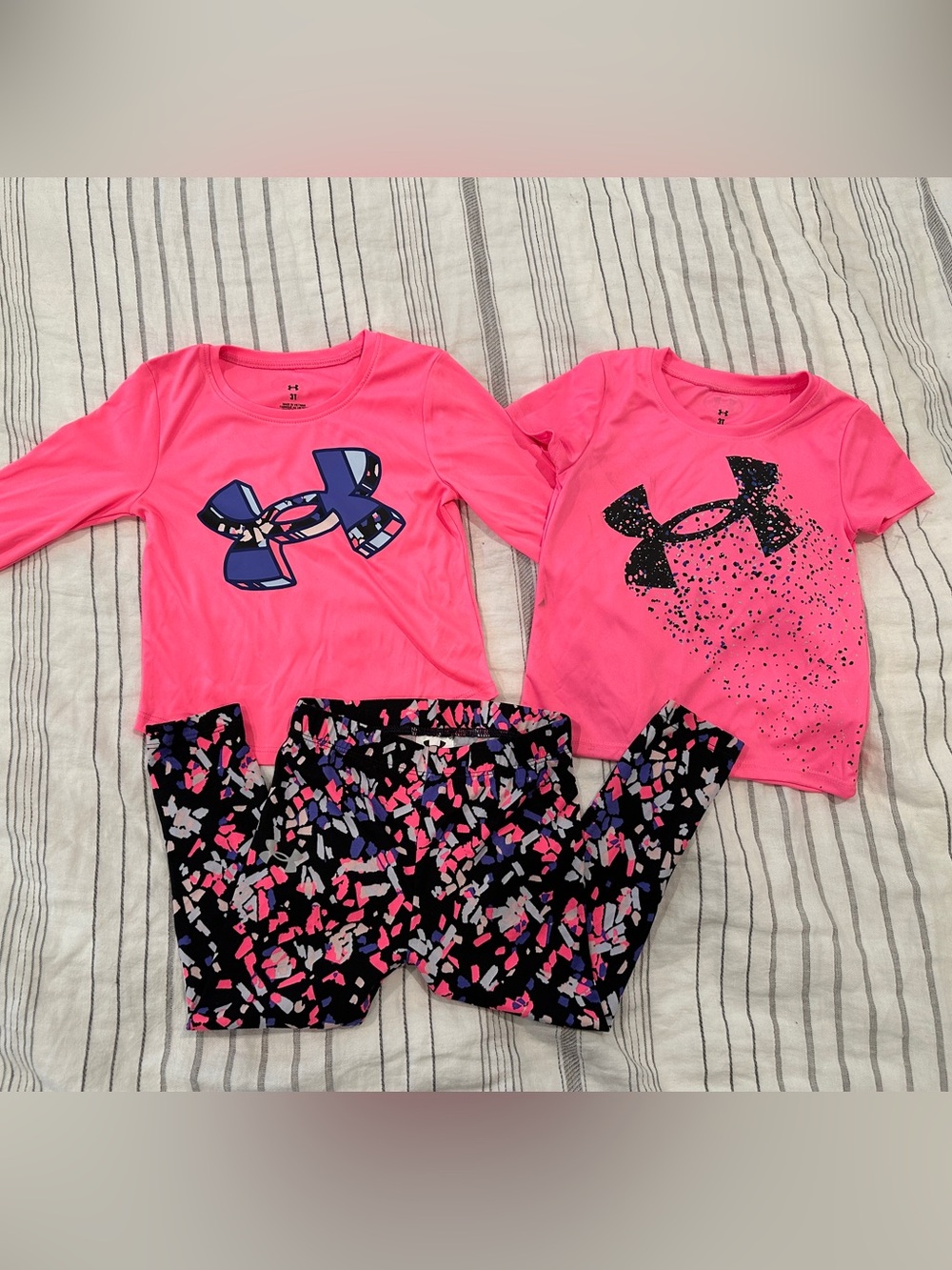 Under Armour Top & Legging Set Toddler Girl 3T